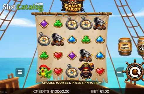Скрин2. Pirate's Parrot слот