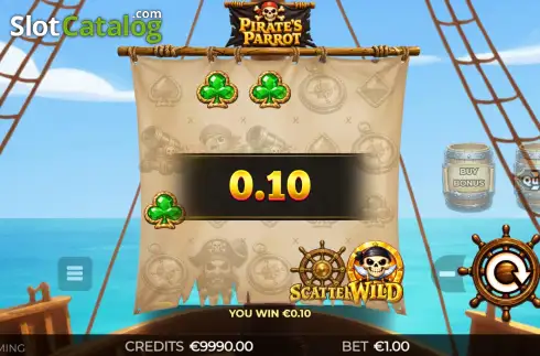 Скрин3. Pirate's Parrot слот