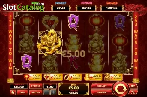 Скрин6. Dragon Riches слот