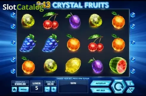 Скрин5. 243 Crystal Fruits слот