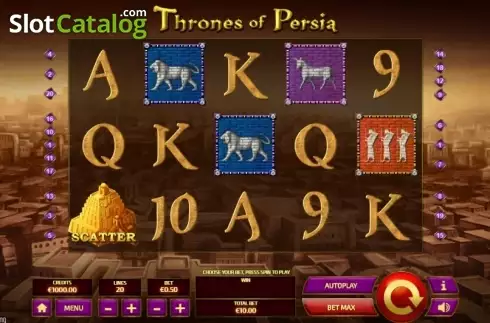 Скрин3. Thrones of Persia слот
