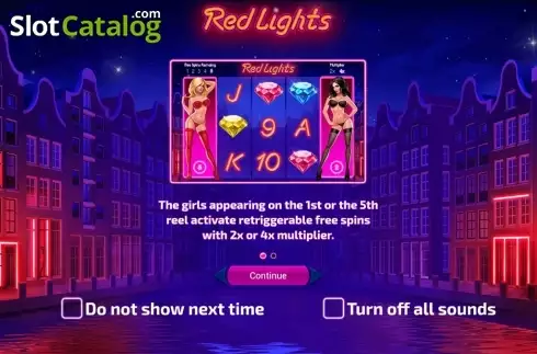 Скрин2. Red Lights слот