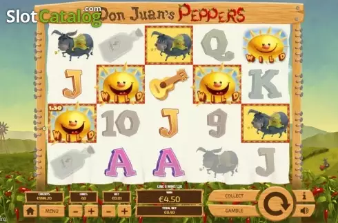 Скрин4. Don Juan's Peppers слот