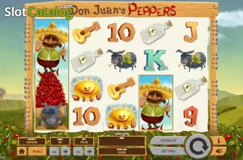 Скрин6. Don Juan's Peppers слот