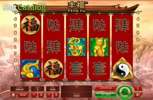 Скрин2. Feng Fu слот