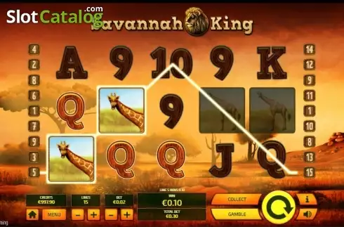 Скрин3. Savannah King слот
