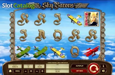 Скрин2. Sky Barons слот
