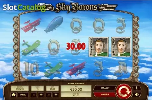 Скрин5. Sky Barons слот