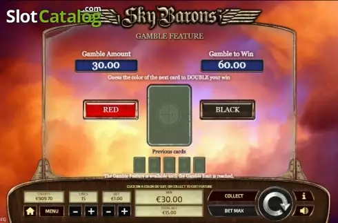 Скрин6. Sky Barons слот
