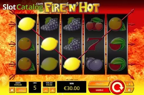 Скрин3. Fire'n'Hot слот