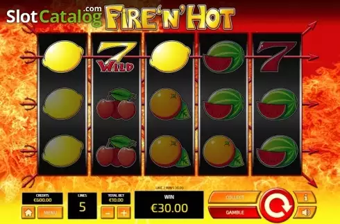 Скрин4. Fire'n'Hot слот