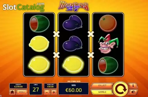 Скрин4. Monkey 27 слот