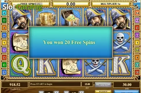 Скрин7. Treasure Island (Tom Horn Gaming) слот