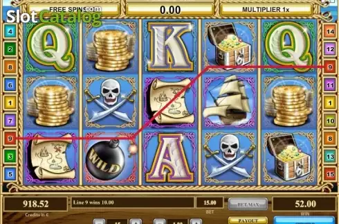 Скрин8. Treasure Island (Tom Horn Gaming) слот