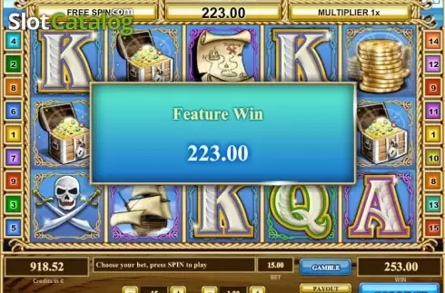 Скрин9. Treasure Island (Tom Horn Gaming) слот