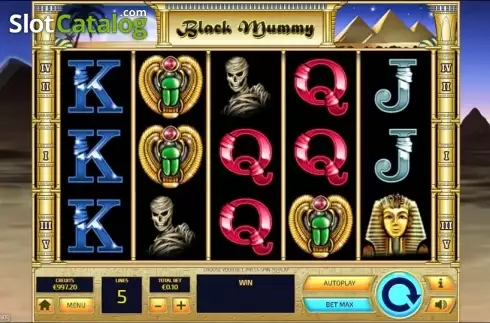 Скрин2. Black Mummy слот