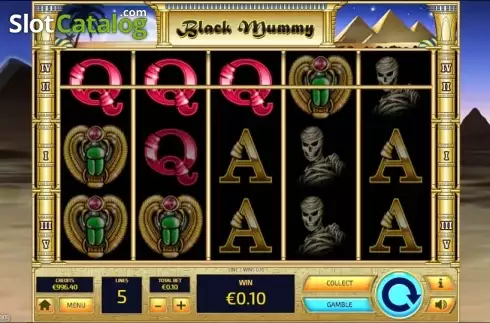 Скрин3. Black Mummy слот