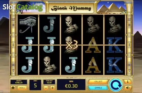 Скрин5. Black Mummy слот