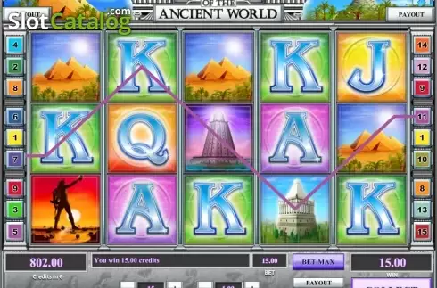 Скрин5. Wonders of the Ancient World слот