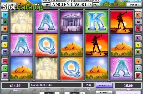 Скрин6. Wonders of the Ancient World слот
