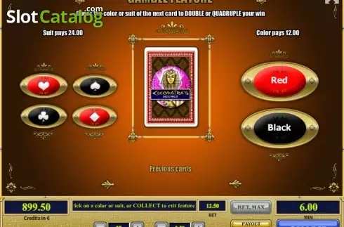 Скрин5. Cleopatra's Secret слот