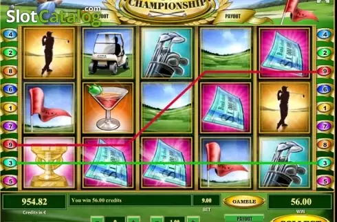 Скрин4. Golf Championship слот