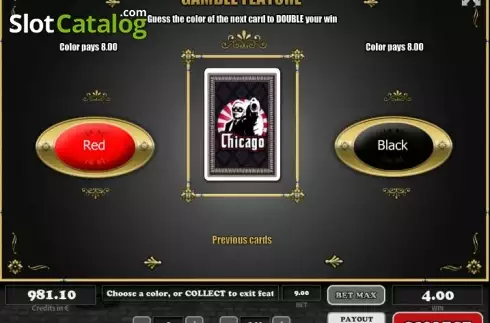Скрин5. Chicago (Tom Horn Gaming) слот