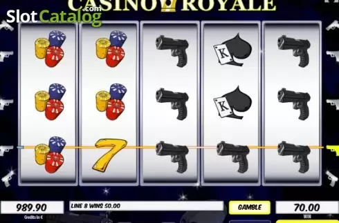 Скрин3. Casino Royale (Tom Horn Gaming) слот