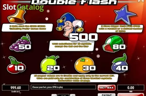 Скрин6. Double Flash слот