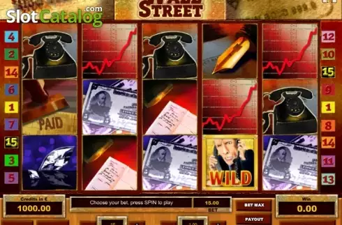 Скрин2. Wall Street слот
