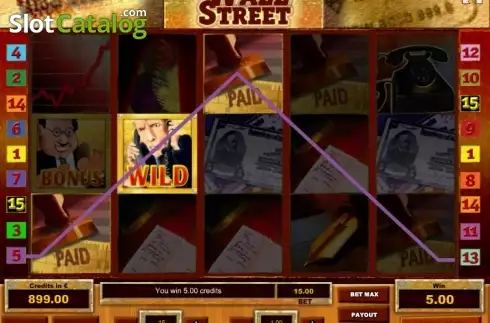 Скрин4. Wall Street слот