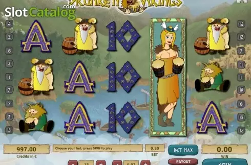 Скрин6. Drunken Vikings слот