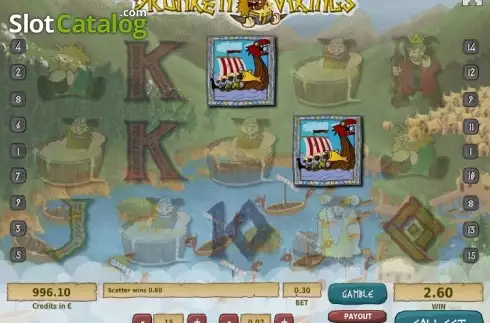 Скрин7. Drunken Vikings слот