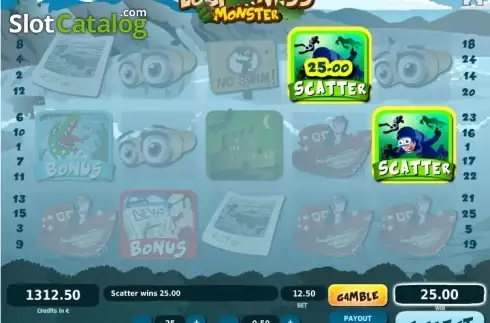Скрин6. Loch Ness Monster слот