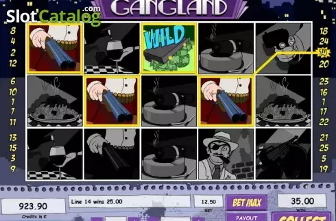 Скрин4. Gangland слот