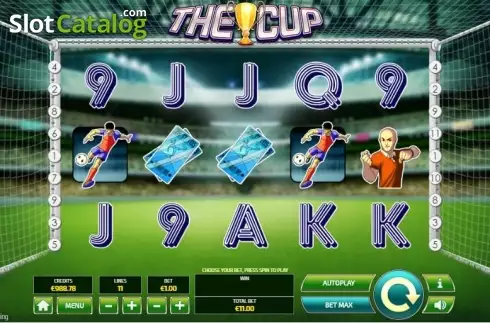 Скрин2. The Cup слот