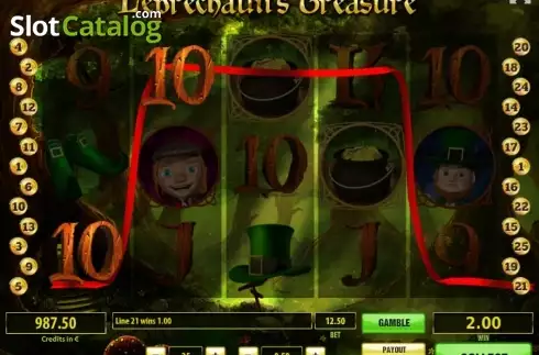 Скрин3. Leprechaun's Treasure слот
