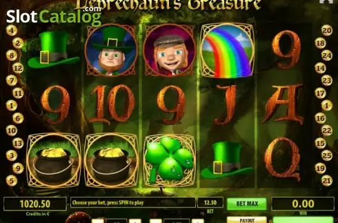 Скрин2. Leprechaun's Treasure слот
