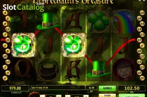 Скрин4. Leprechaun's Treasure слот