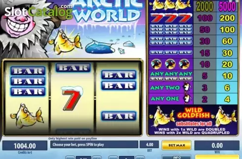 Скрин2. Arctic World слот