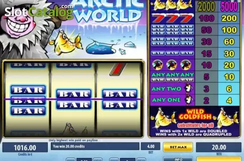 Скрин3. Arctic World слот