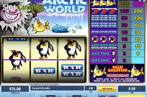 Скрин4. Arctic World слот