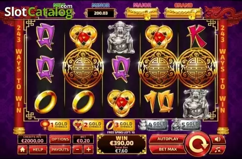 Скрин4. Dragon Riches Progressive слот