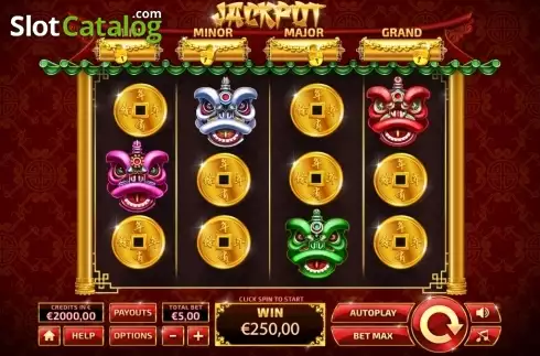 Скрин6. Dragon Riches Progressive слот