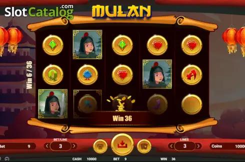 Скрин3. Mulan (Tooz Games) слот