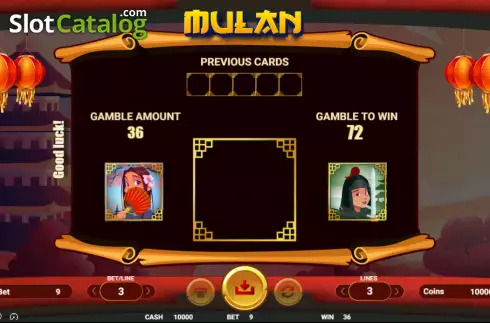 Скрин4. Mulan (Tooz Games) слот