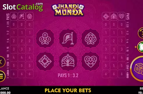 Скрин2. Jhandi Munda (Top Spin Games) слот