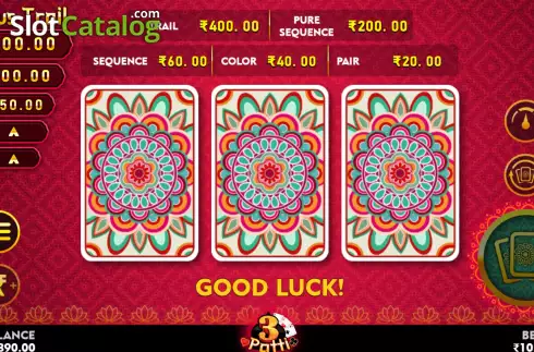 Скрин2. Teen Patti (Top Spin Games) слот