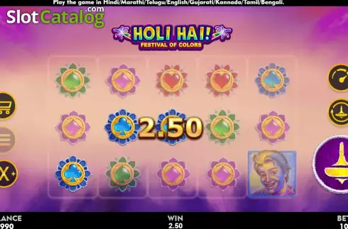 Скрин3. Holi Hai! слот