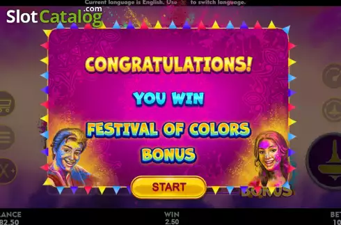 Скрин5. Holi Hai! слот